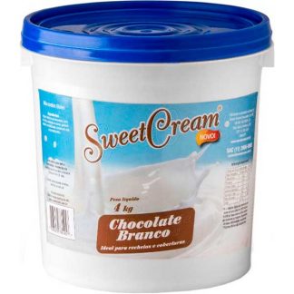RECH GANACHE BRANCO 4KG SWEET