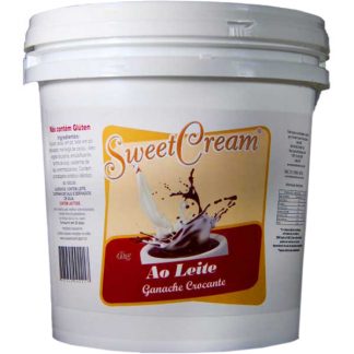RECH GANACHE AO LEITE CROCANTE 4KG SWEET