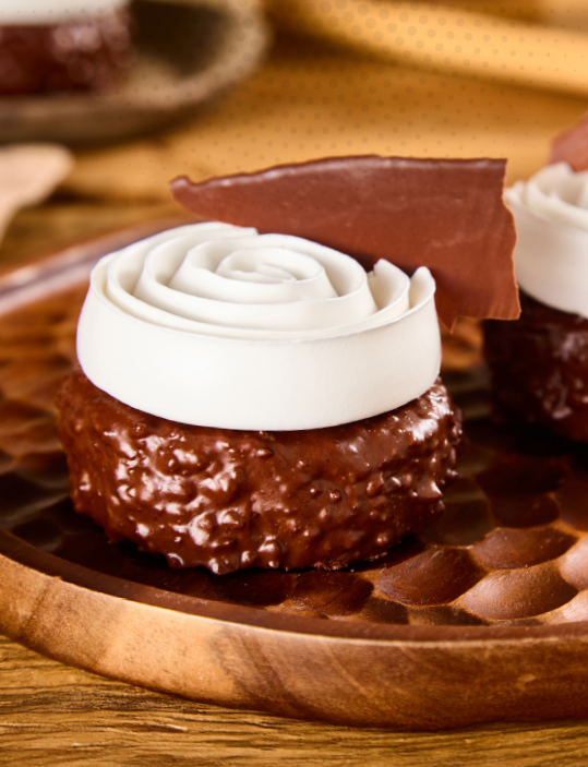 Brownie com caramelo salgado